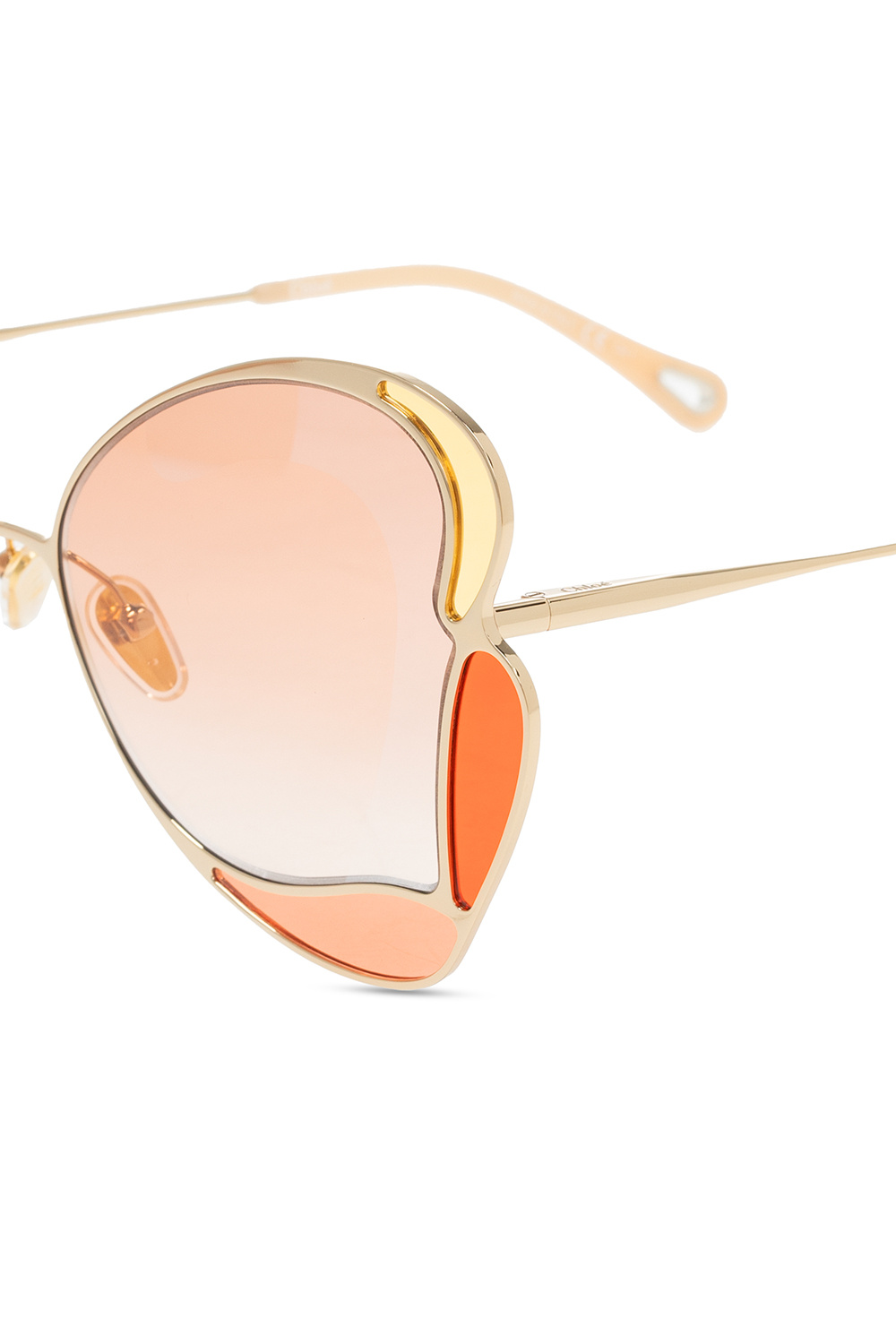Chloé Versace Eyewear tinted square-frame sunglasses